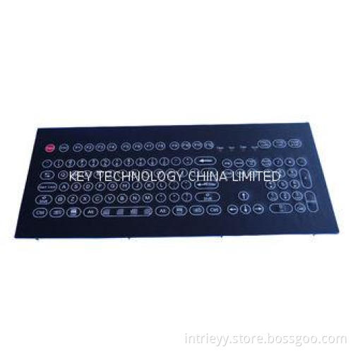 IP65 dynamic water proof Industrial Membrane Keyboard with